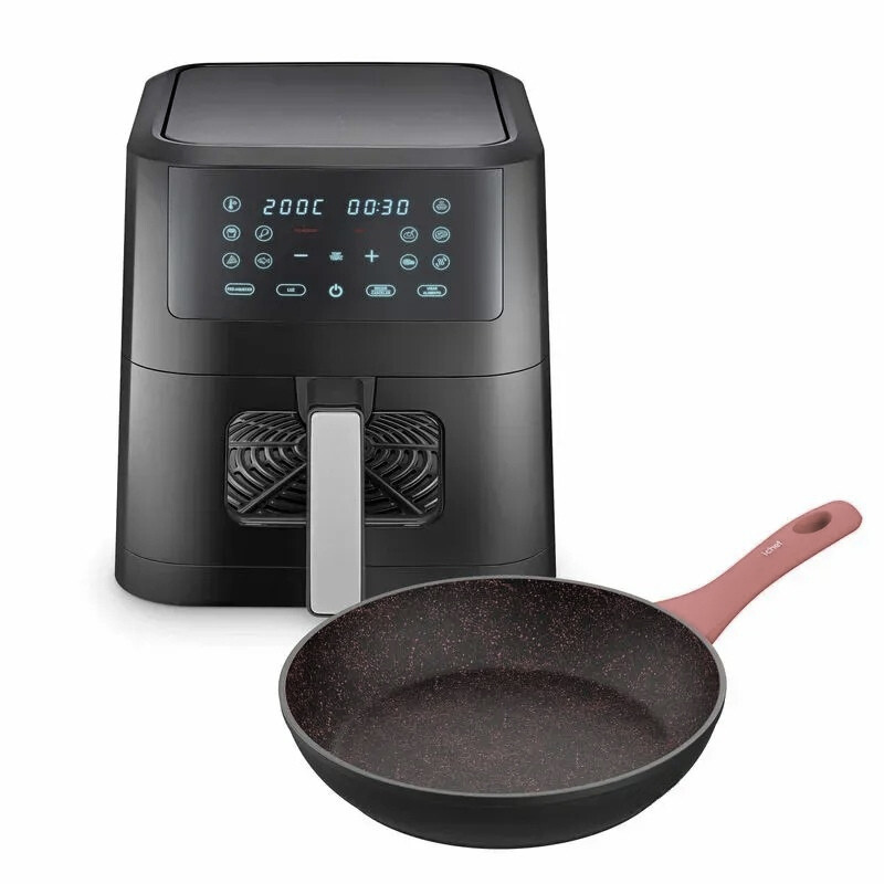 Kit Smart Vision 6L + Sauté Grand 24cm Vermelha