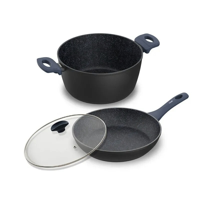 Sauté Grand Family Size com Tampa 24cm Azul